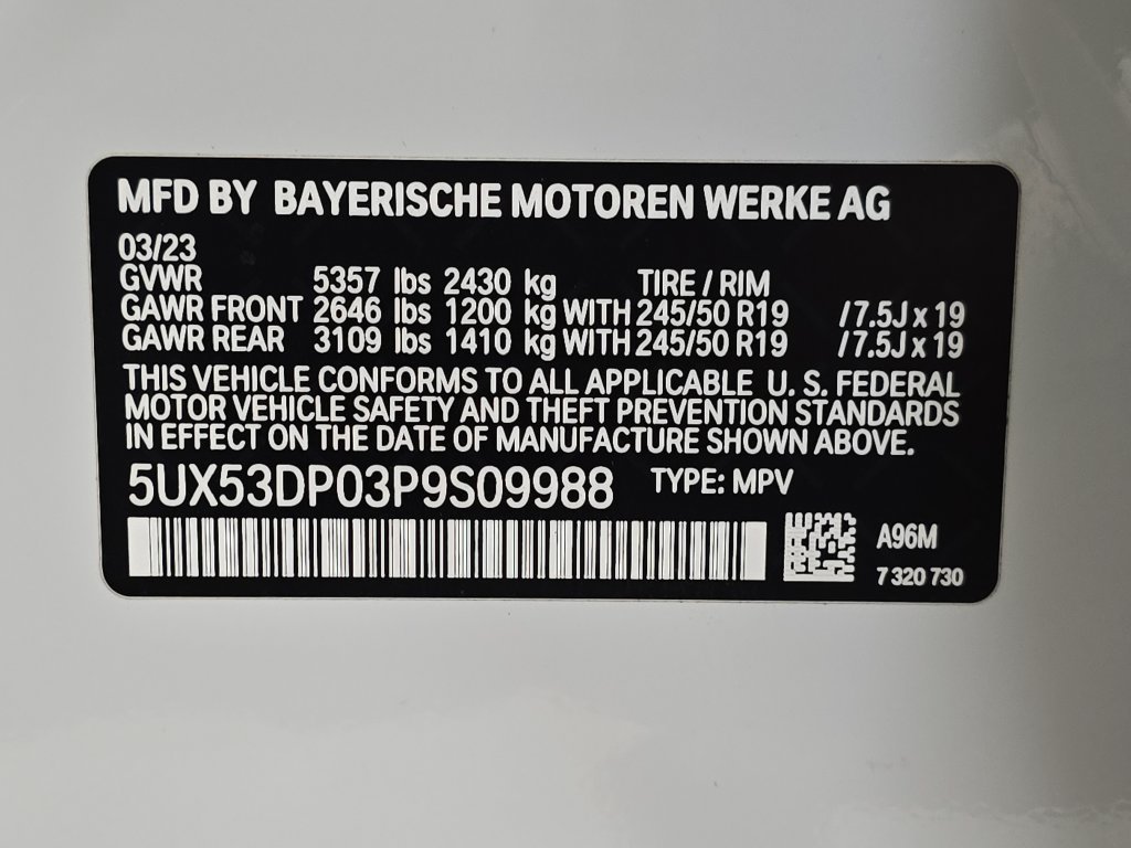 Certified Used 2023 Mineral White Metallic BMW xDrive30i image 34