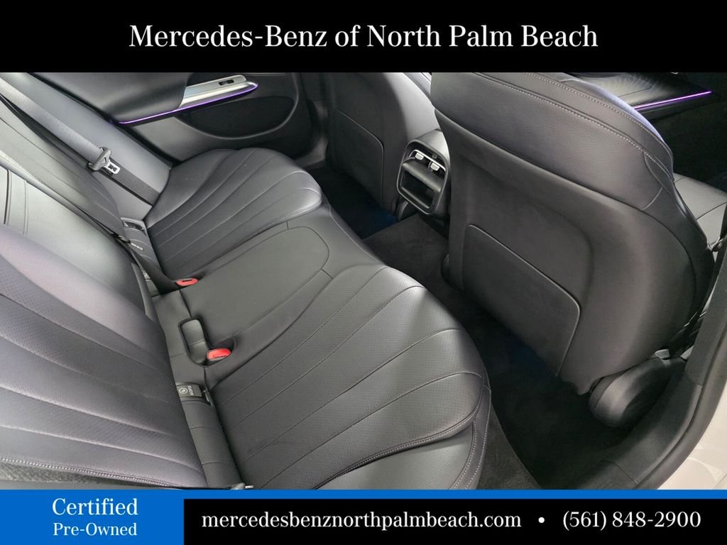 Certified Used 2025 White Mercedes-Benz E 350 image 24