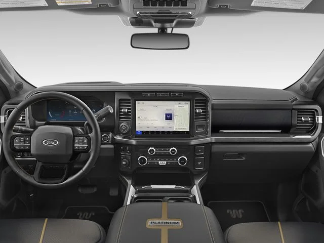 Used 2024 Agate Black Metallic Ford Platinum image 3
