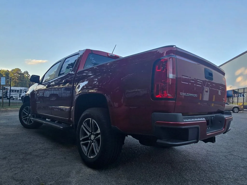 Used 2021 Red Chevrolet Work Truck image 32