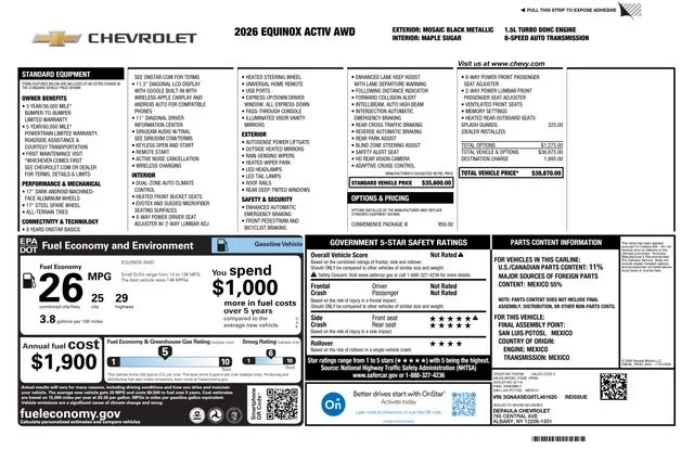 2026 Chevrolet Equinox ACTIV - Photo 2