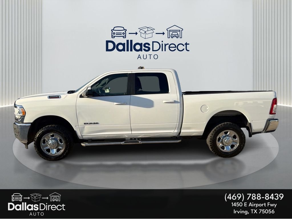 Used 2021 Bright White Clearcoat Ram Big Horn image 9