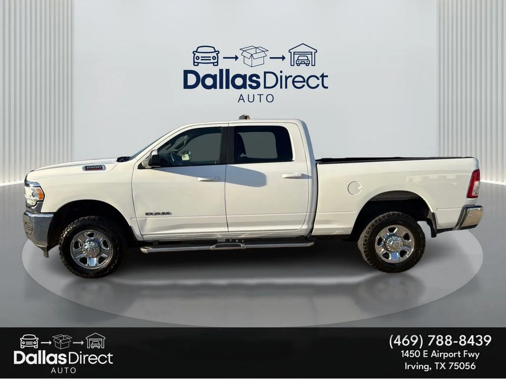 Used 2021 Bright White Clearcoat Ram Big Horn image 9