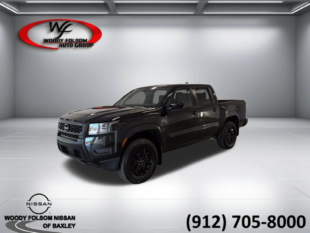New 2027 Super Black Nissan Crew Cab SV image 1