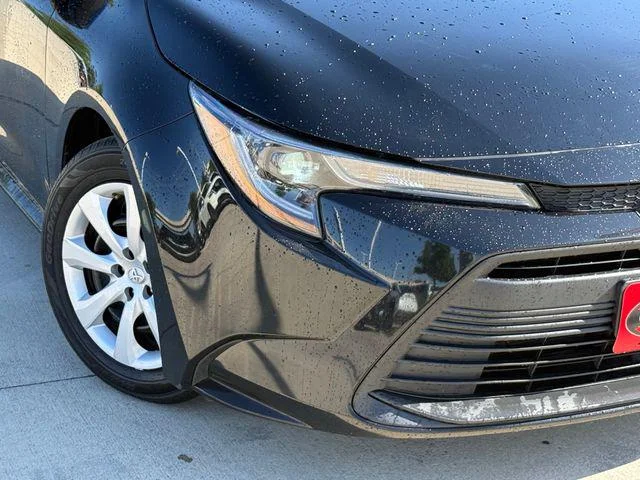 Certified Used 2024 MIDNIGHT BLACK METAL Toyota LE image 3
