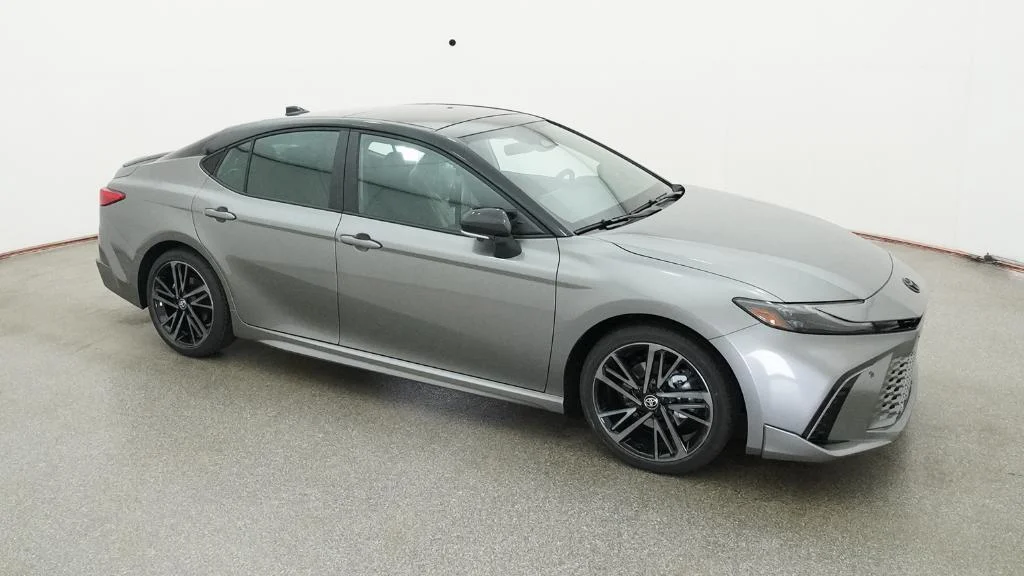 New 2026 Heavy Metal with Midnight Black Metallic roof Toyota XSE image 56