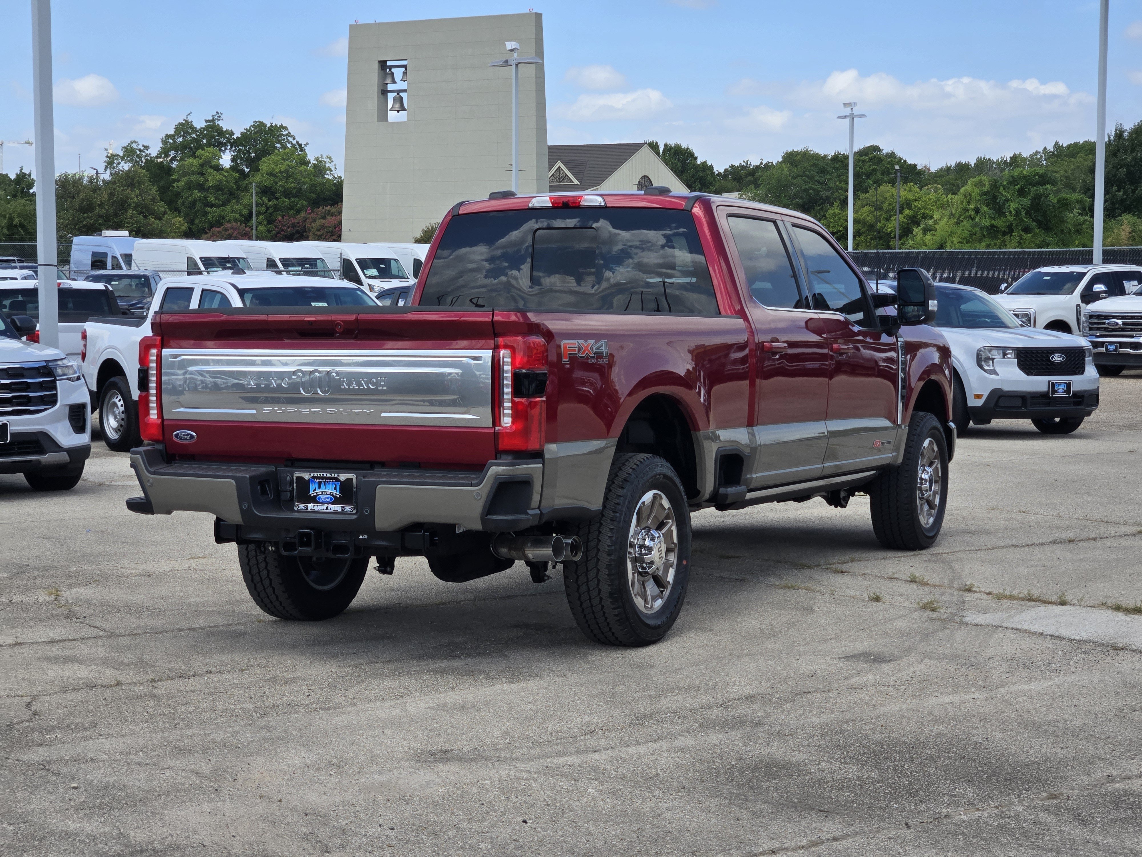 New 2026 Ruby Red Ford F-250 King Ranch image 4