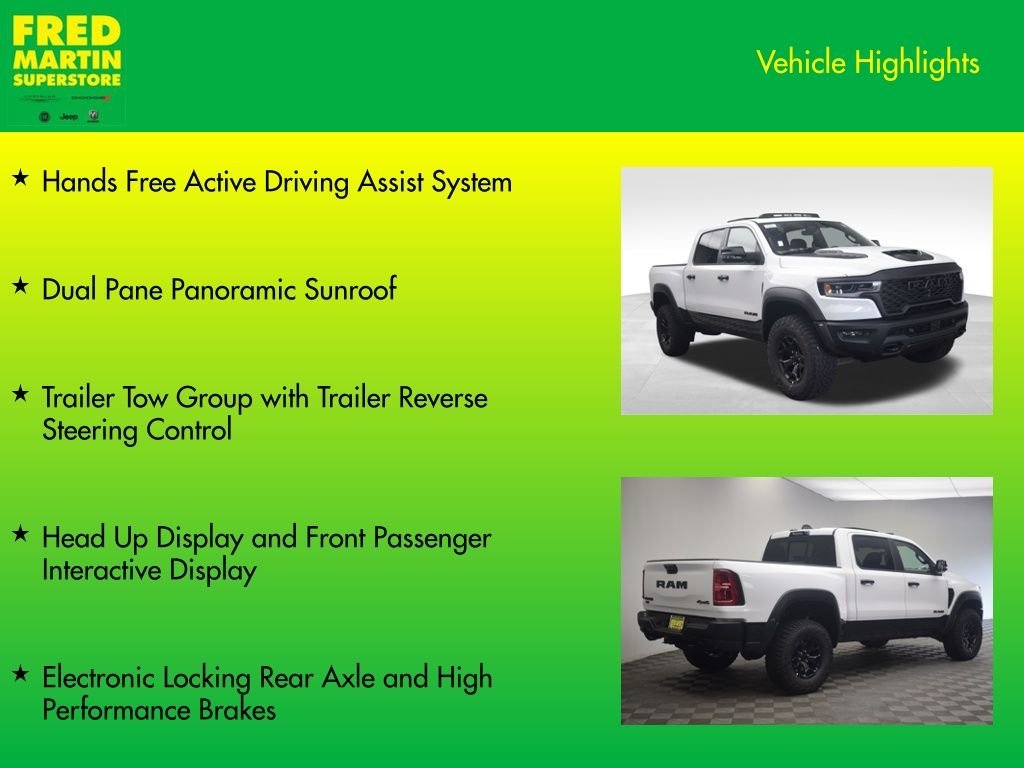 New 2026 Bright White Clear-Coat Exterior Paint RAM RHO image 15