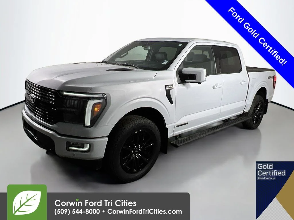 Certified Used 2025 Space White Metallic Ford Platinum image 5