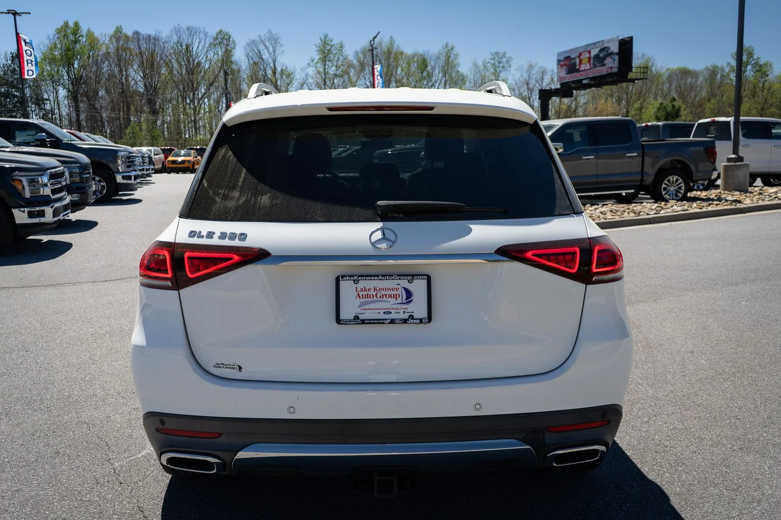 Used 2021 White Mercedes-Benz GLE 350 image 8