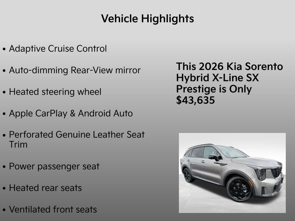 2026 Kia Sorento SX Prestige Hybrid - Photo 32