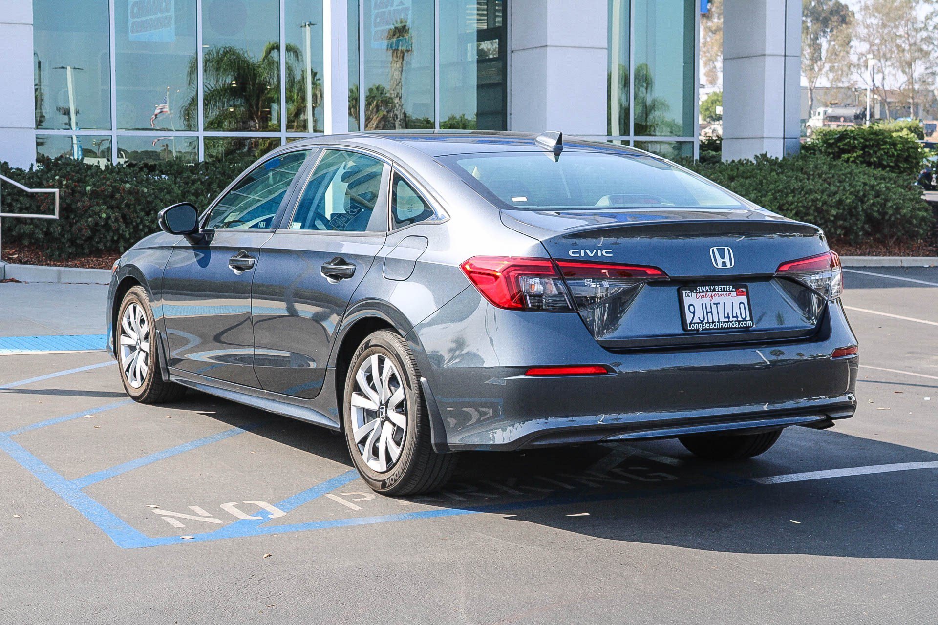 Certified Used 2024 Meteorite Gray Metallic Honda 2.0L 4D LX image 36