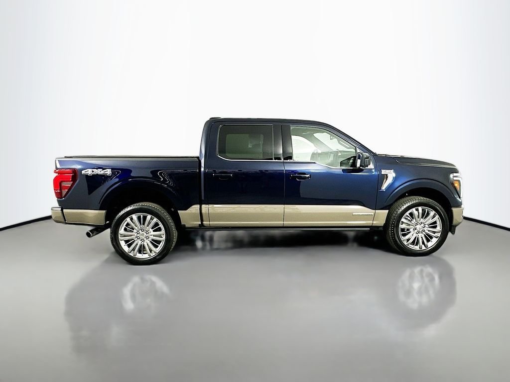 Used 2025 Antimatter Blue Metallic Ford King Ranch image 8