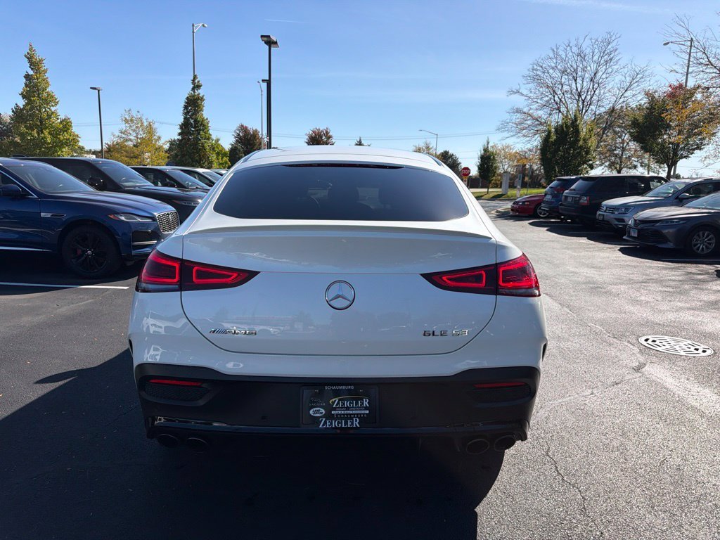 Used 2023 MANUFAKTUR Diamond White Metallic Mercedes-Benz GLE 53 AMG® image 4