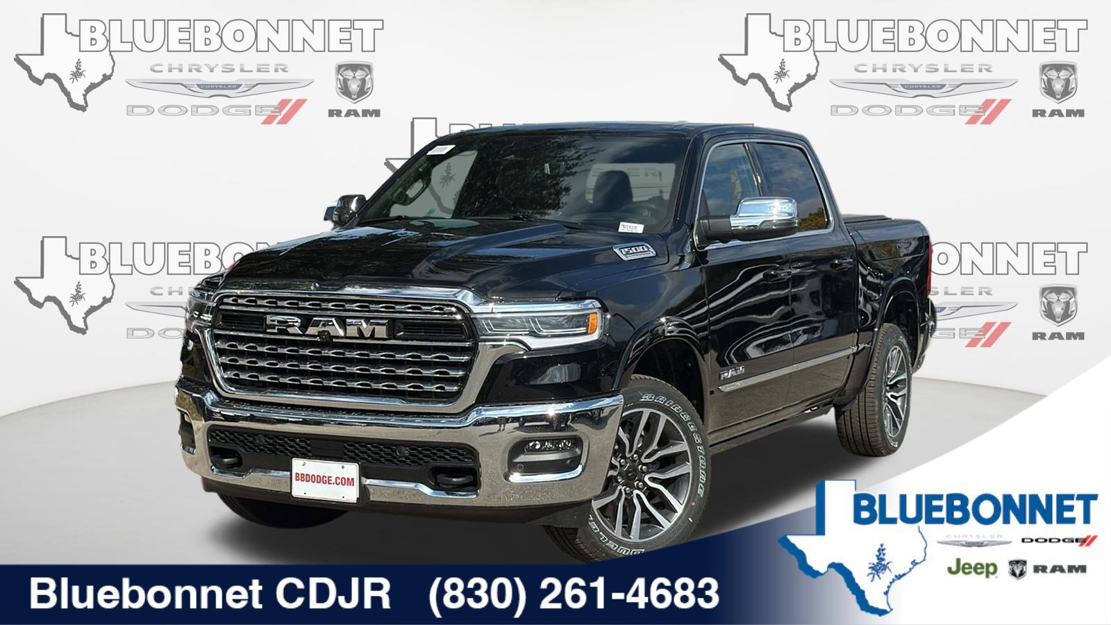 New 2026 Diamond Black Crystal Pearl-Coat Exterior Paint RAM Limited image 1