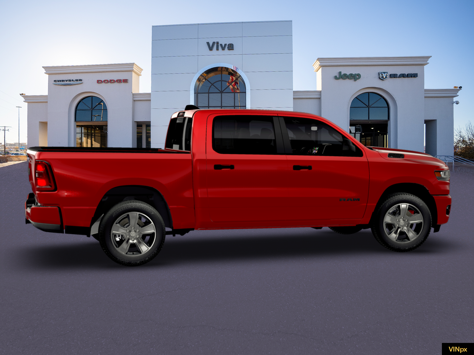 New 2026 Molten Red Pearl-Coat Exterior Paint RAM  image 27