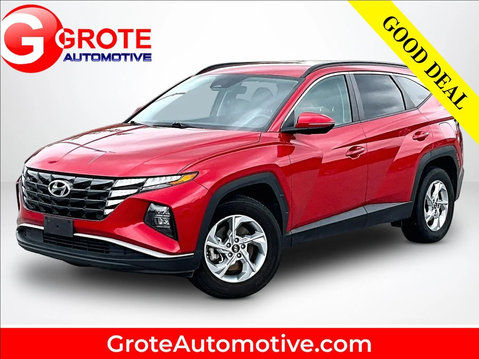 Used 2023 Red Hyundai SEL image 1