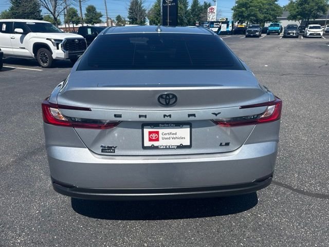 Certified Used 2025 Celestial Silver Metallic Toyota LE image 5