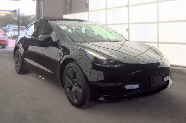 Used 2023 Solid Black Tesla Base image 3