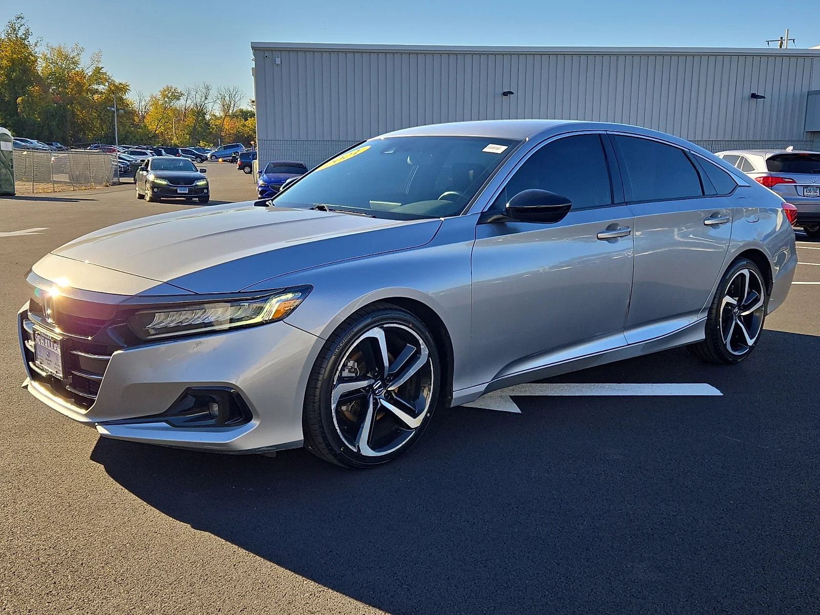 Certified Used 2021 Lunar Silver Metallic - SI Honda Sport image 3