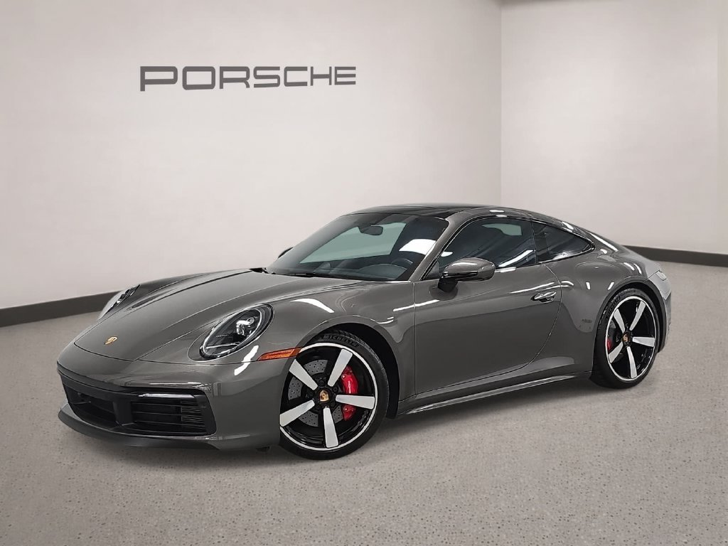 Certified Used 2024 Gray Porsche Carrera 4S image 1