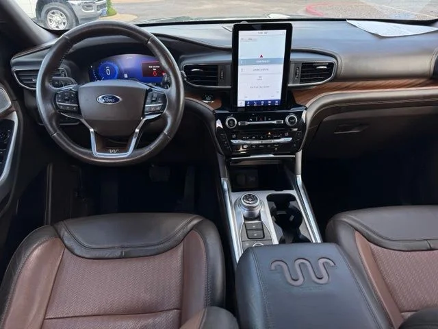 Used 2021 Blue Ford King Ranch image 20