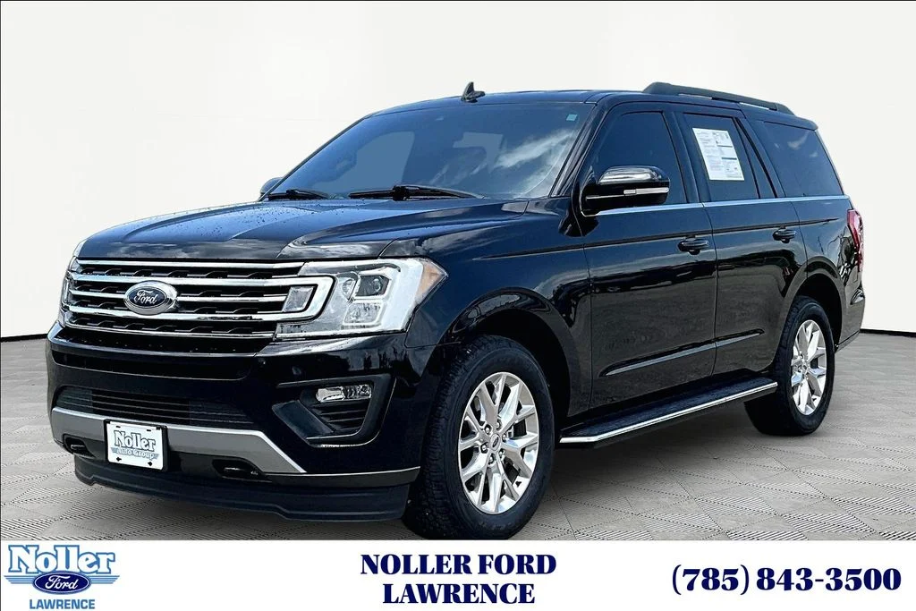 Certified Used 2020 Agate Black Metallic Ford XLT image 1