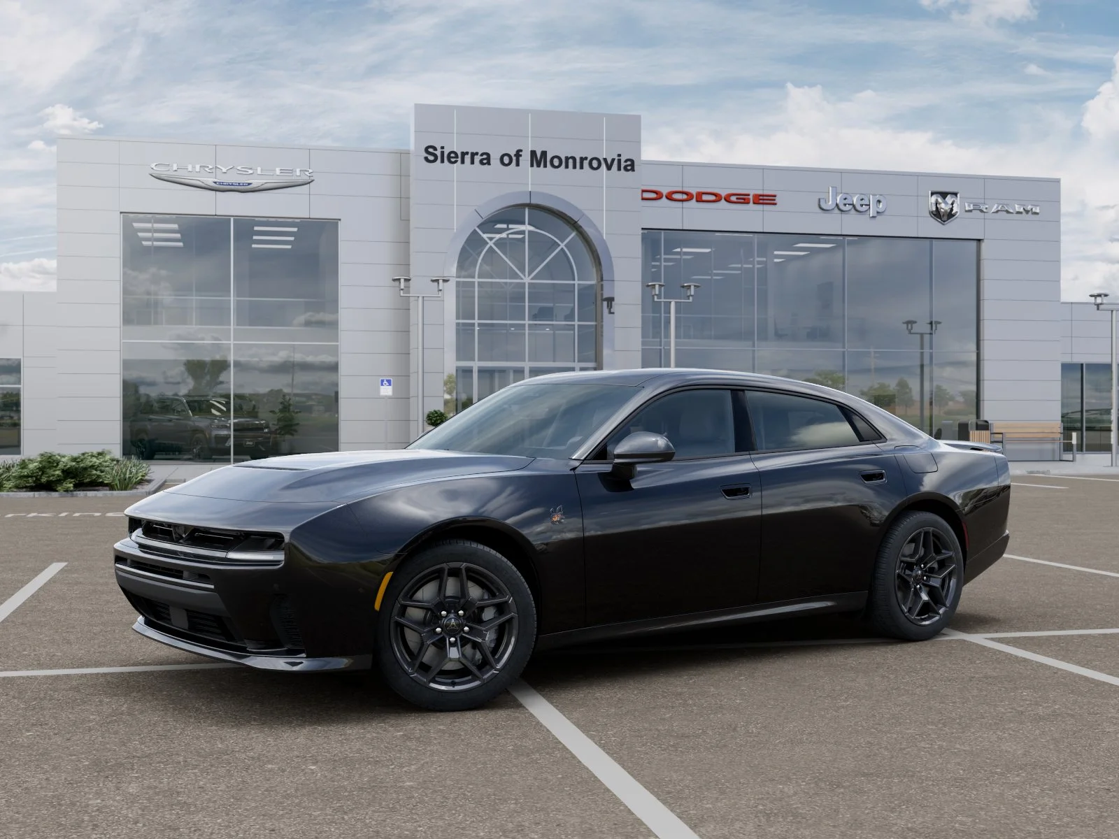 New 2026 Diamond Black Crystal Pearlcoat Dodge Scat Pack image 33
