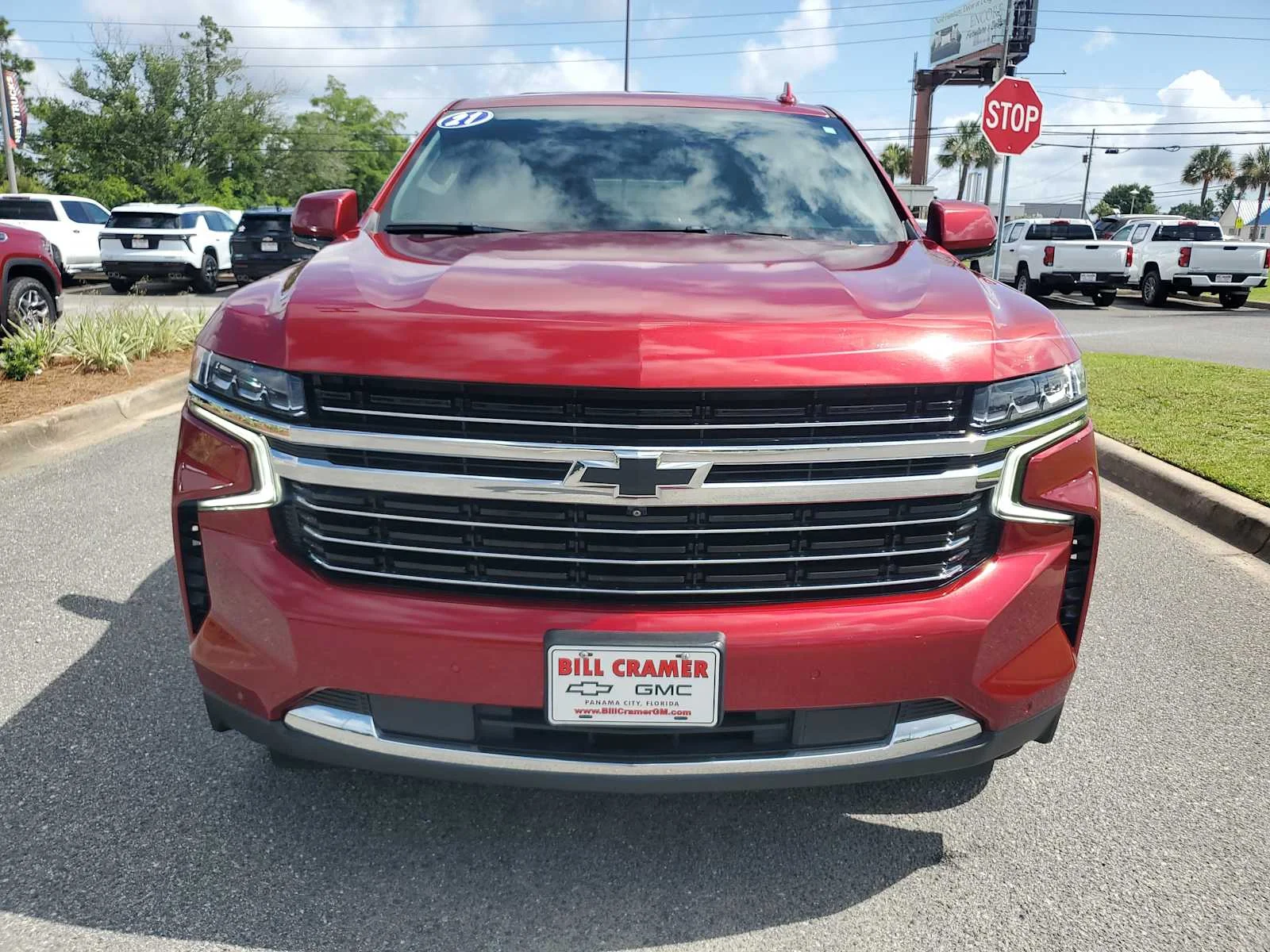 Used 2021 CHERRY RED TINTCOAT Chevrolet LT image 9