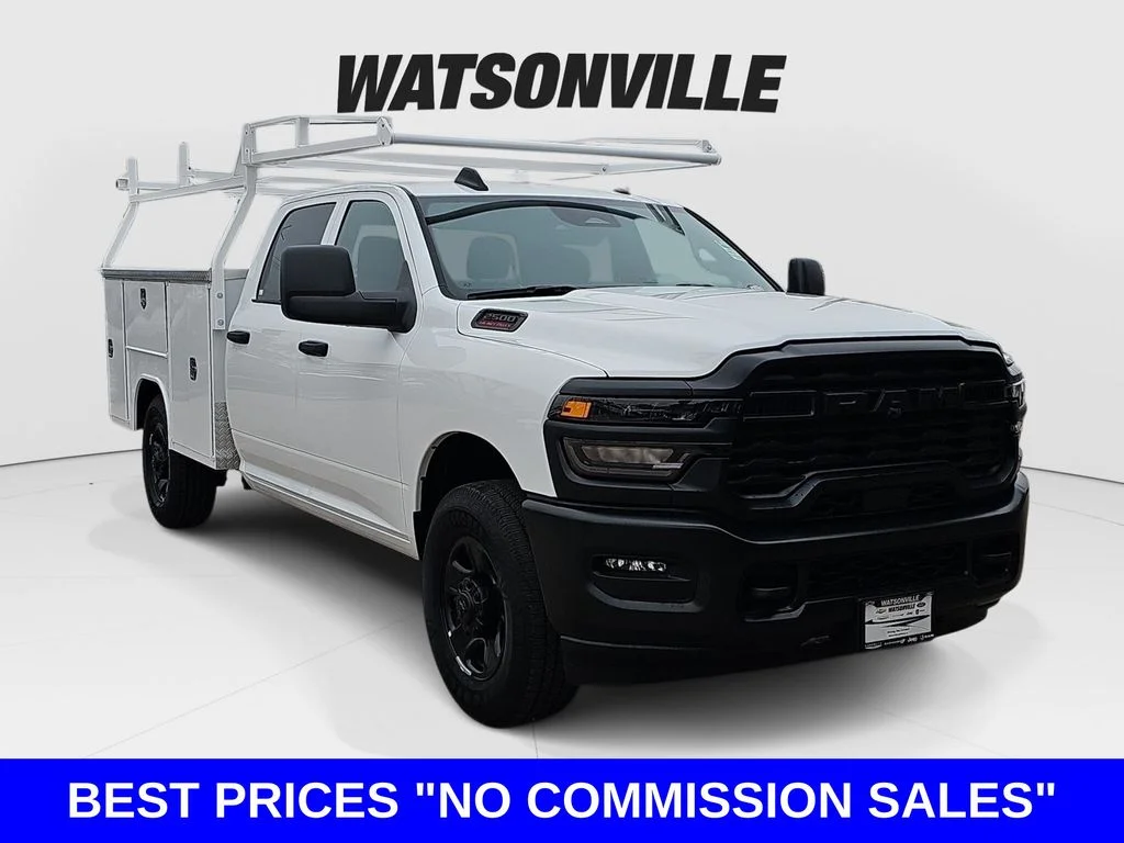 New 2026 Bright White Clear-Coat Exterior Paint RAM Tradesman image 1