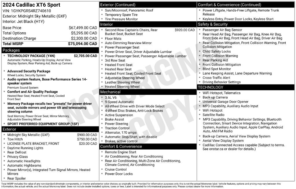 Used 2024 Blue Cadillac Sport image 31