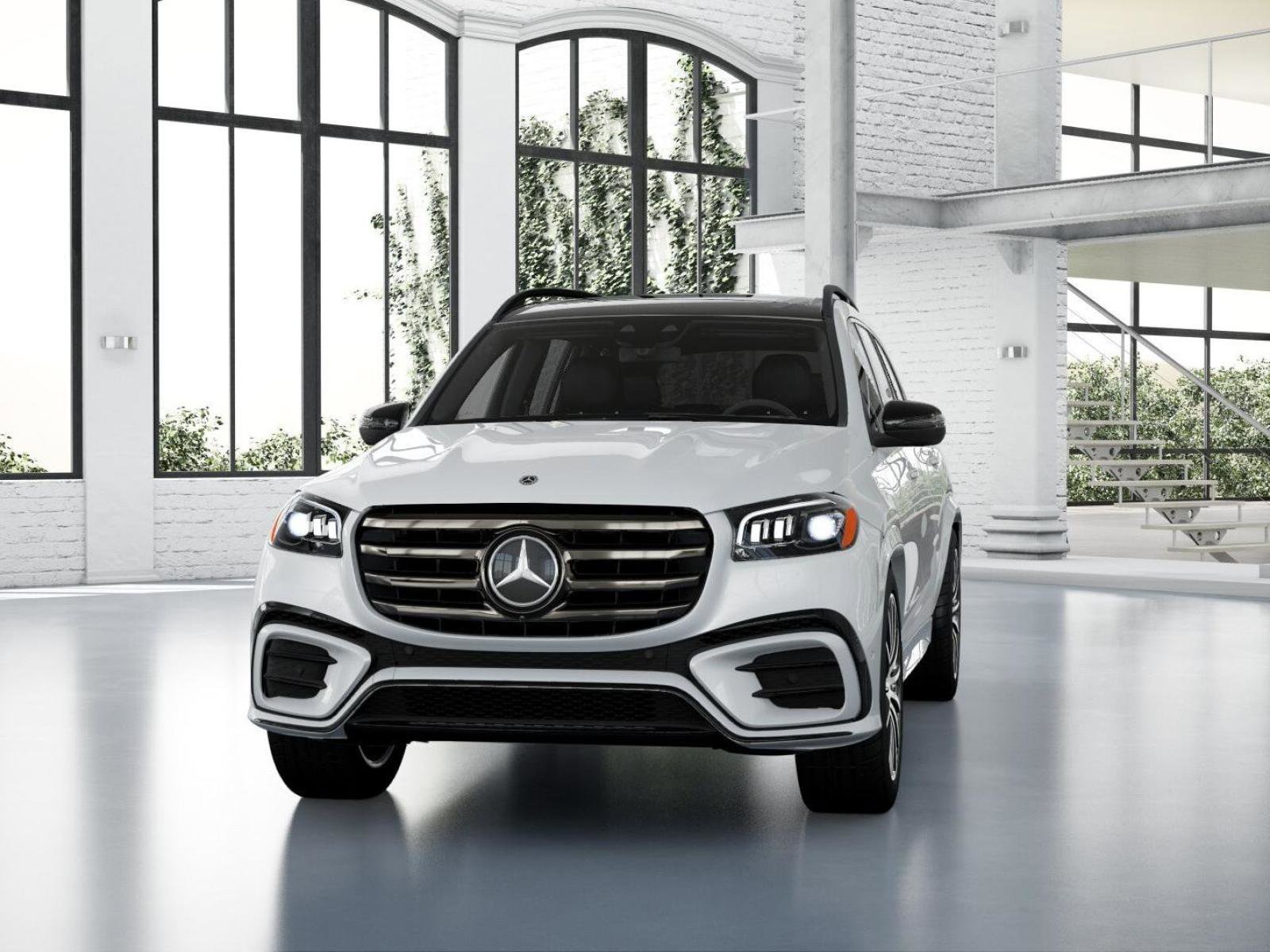 New 2026 MANUFAKTUR Moonlight White Metallic Mercedes-Benz GLS 450 image 85