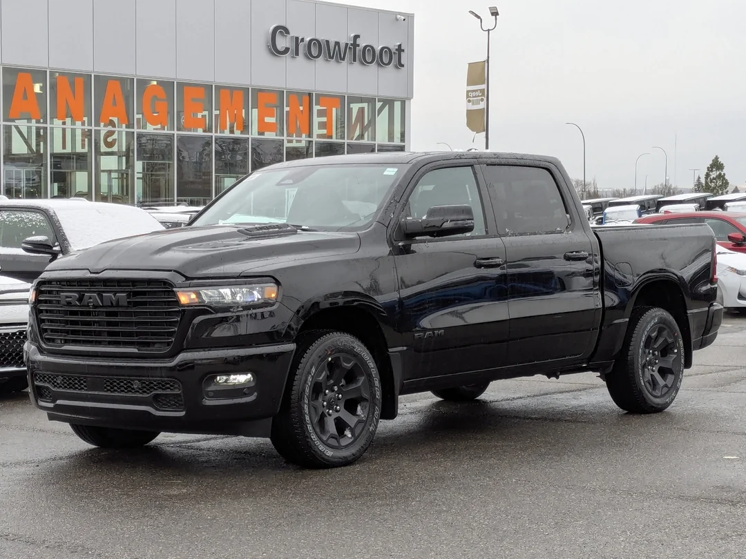New 2026 Black RAM Sport - -  64 Box - Panoramic Sunroof - 360 Camera System - 12 Display & More! image 4
