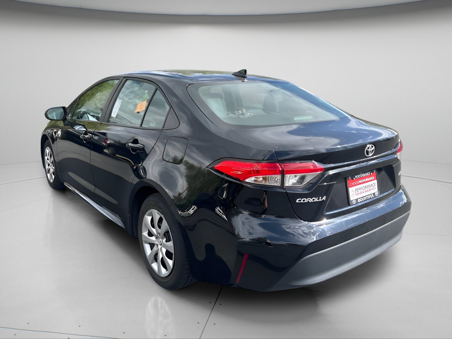 Used 2025 Midnight Black Metallic Toyota LE image 12