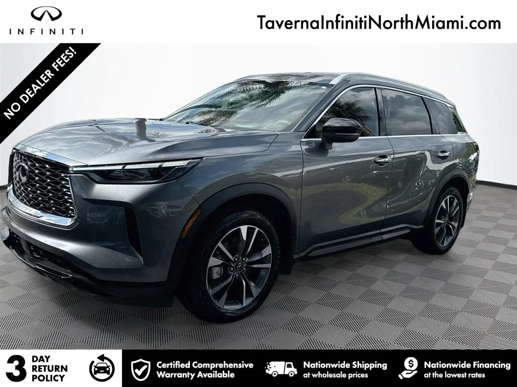 Certified Used 2023 Gray INFINITI LUXE image 1