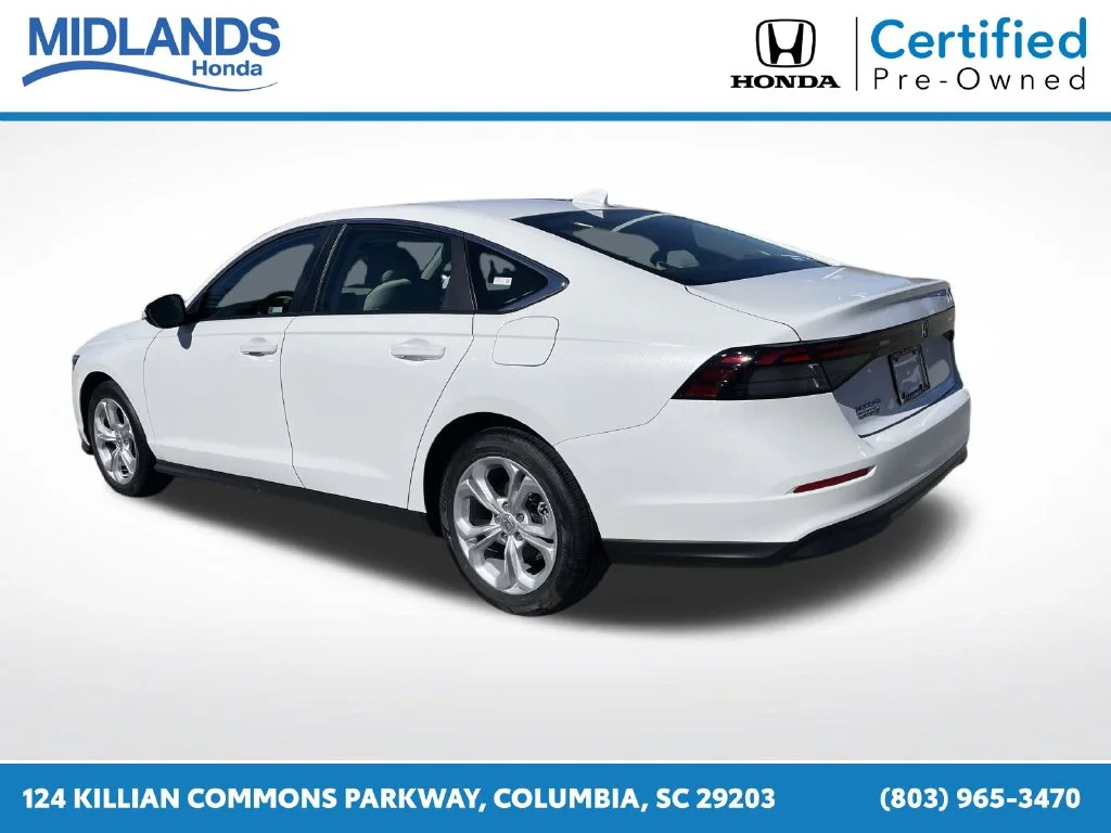 Certified Used 2026 Platinum White Pearl Honda LX image 4