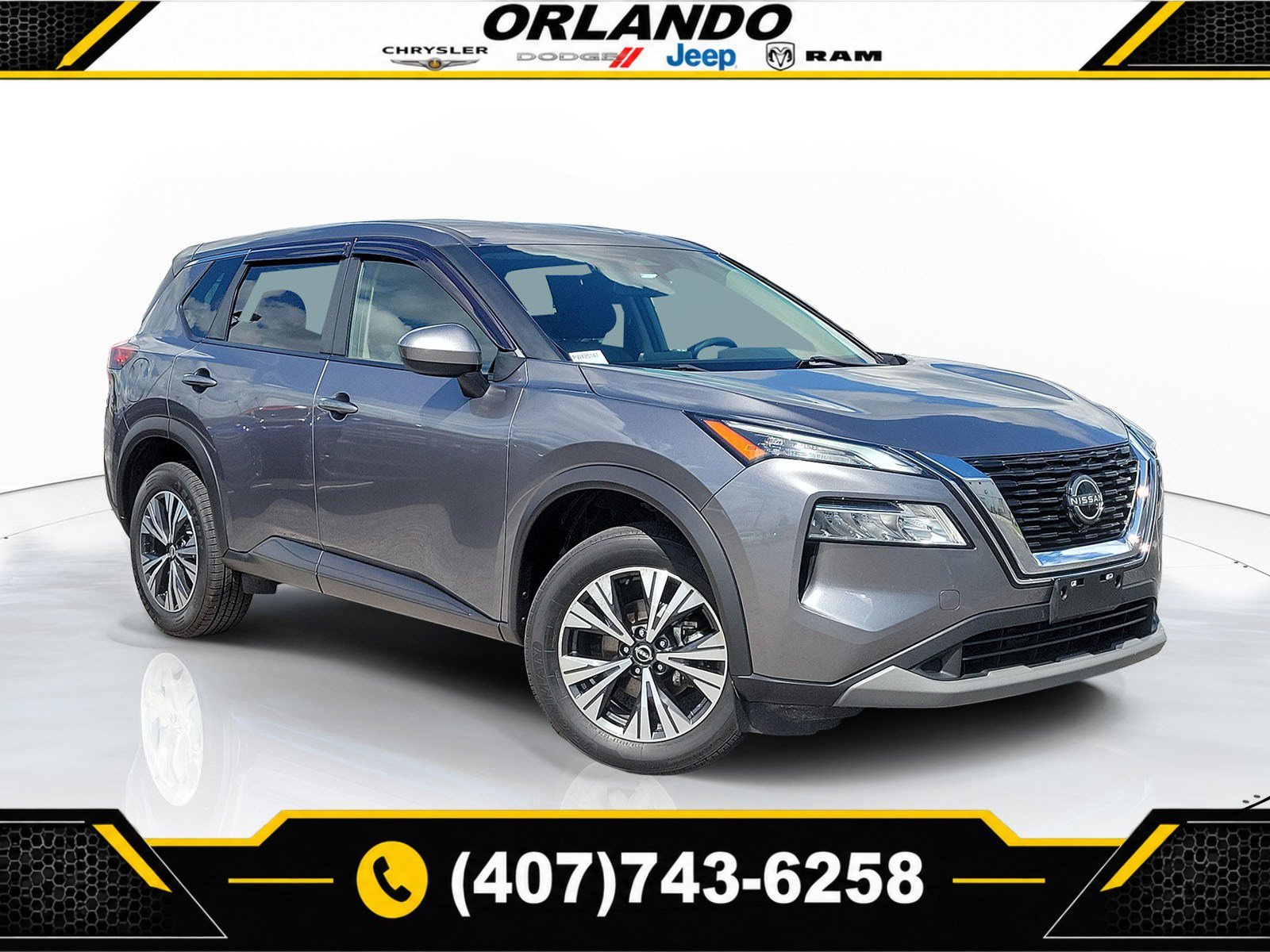 Used 2023 Gun Metallic Nissan SV image 1