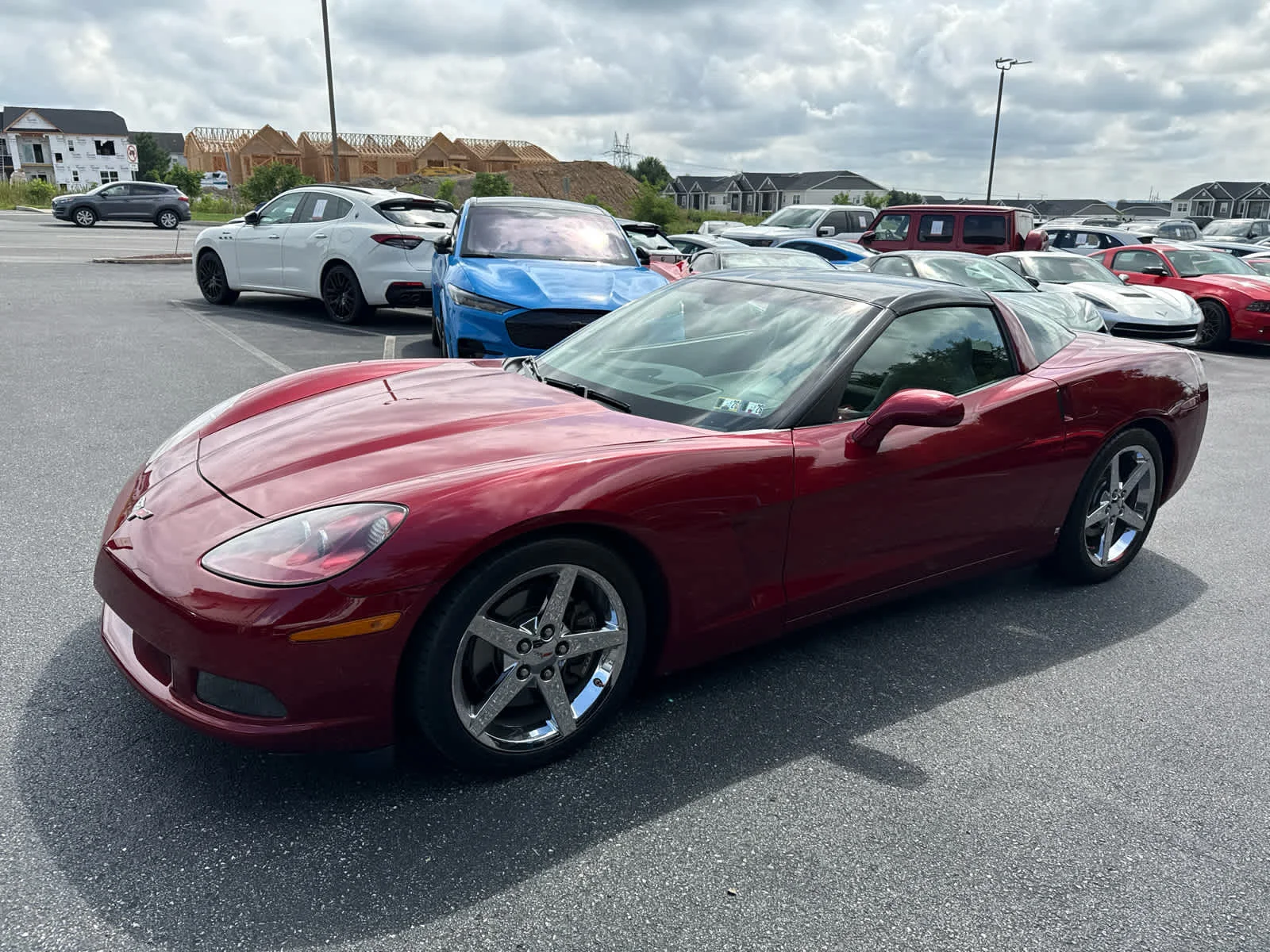 Used 2008 Crystal Red Metallic Tintcoat Chevrolet  image 10