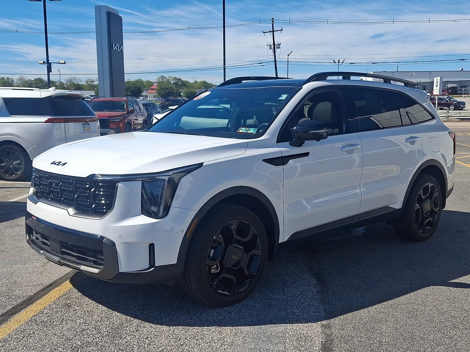 Certified Used 2025 White Kia X-Line SX Prestige image 6