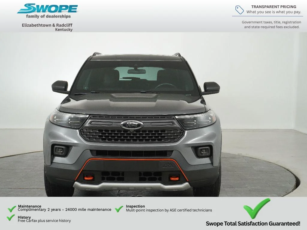 Used 2022 Carbonized Gray Metallic Ford Timberline image 8