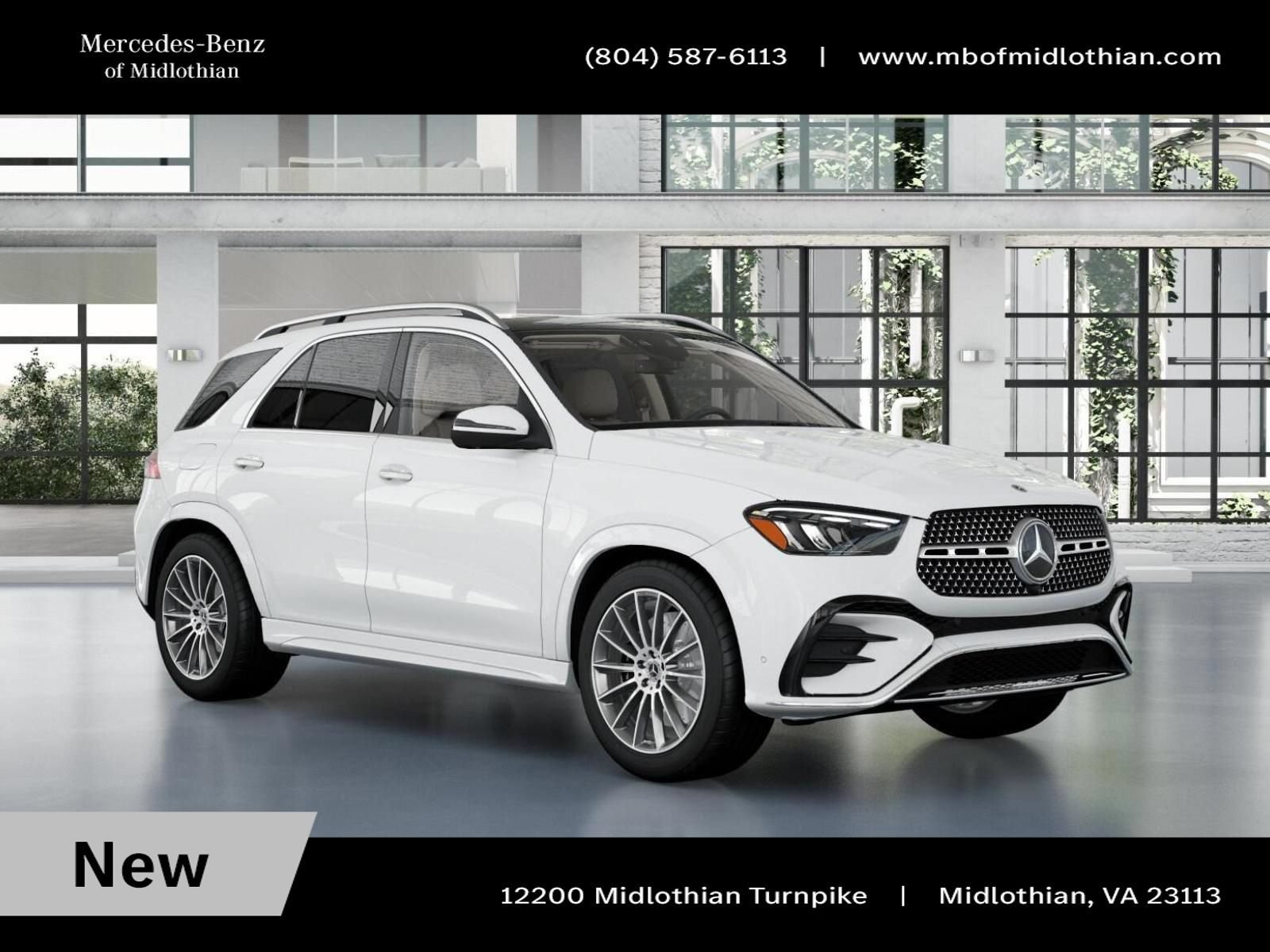 New 2026 Polar White Mercedes-Benz GLE 450 image 57