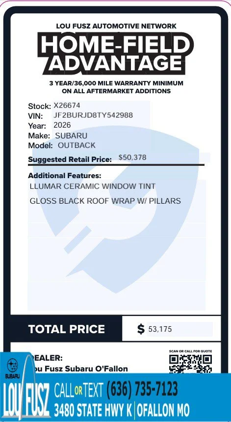 New 2026 CRYSTAL WHITE PEARL Subaru Touring XT image 2