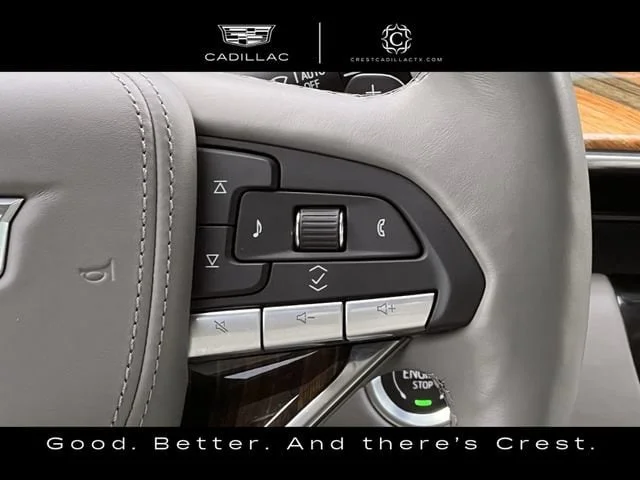 Used 2023 Crystal White Tricoat CADILLAC Premium Luxury Platinum image 17