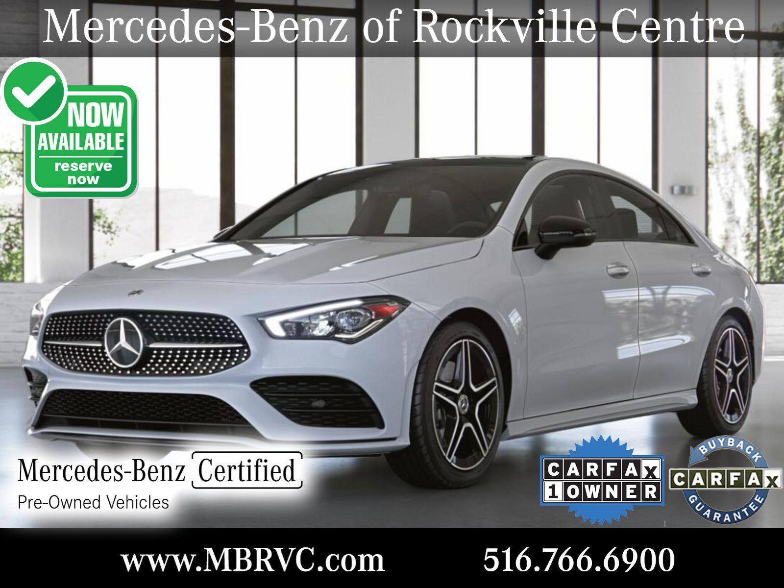 Certified Used 2023 Polar White Mercedes-Benz CLA 250 image 1