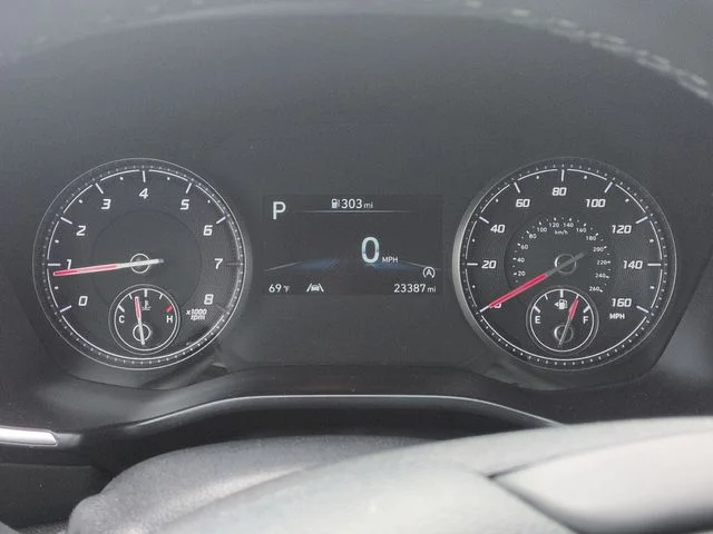 Certified Used 2023 Blue Hyundai SEL image 13