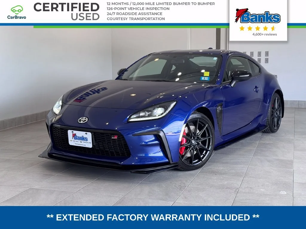 Certified Used 2025 Blue Toyota Premium image 1
