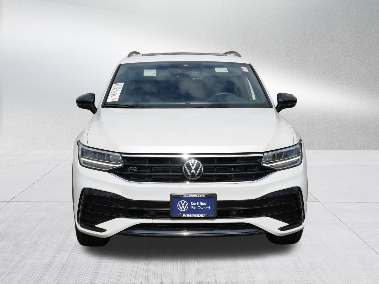 Certified 2024 Volkswagen Tiguan SE R-LINE BLACK with VIN 3VV8B7AX8RM060461 for sale in Saint Louis Park, Minnesota