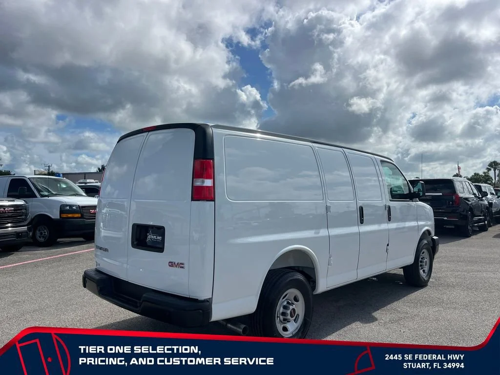 New 2026 Summit White GMC Work Van image 7