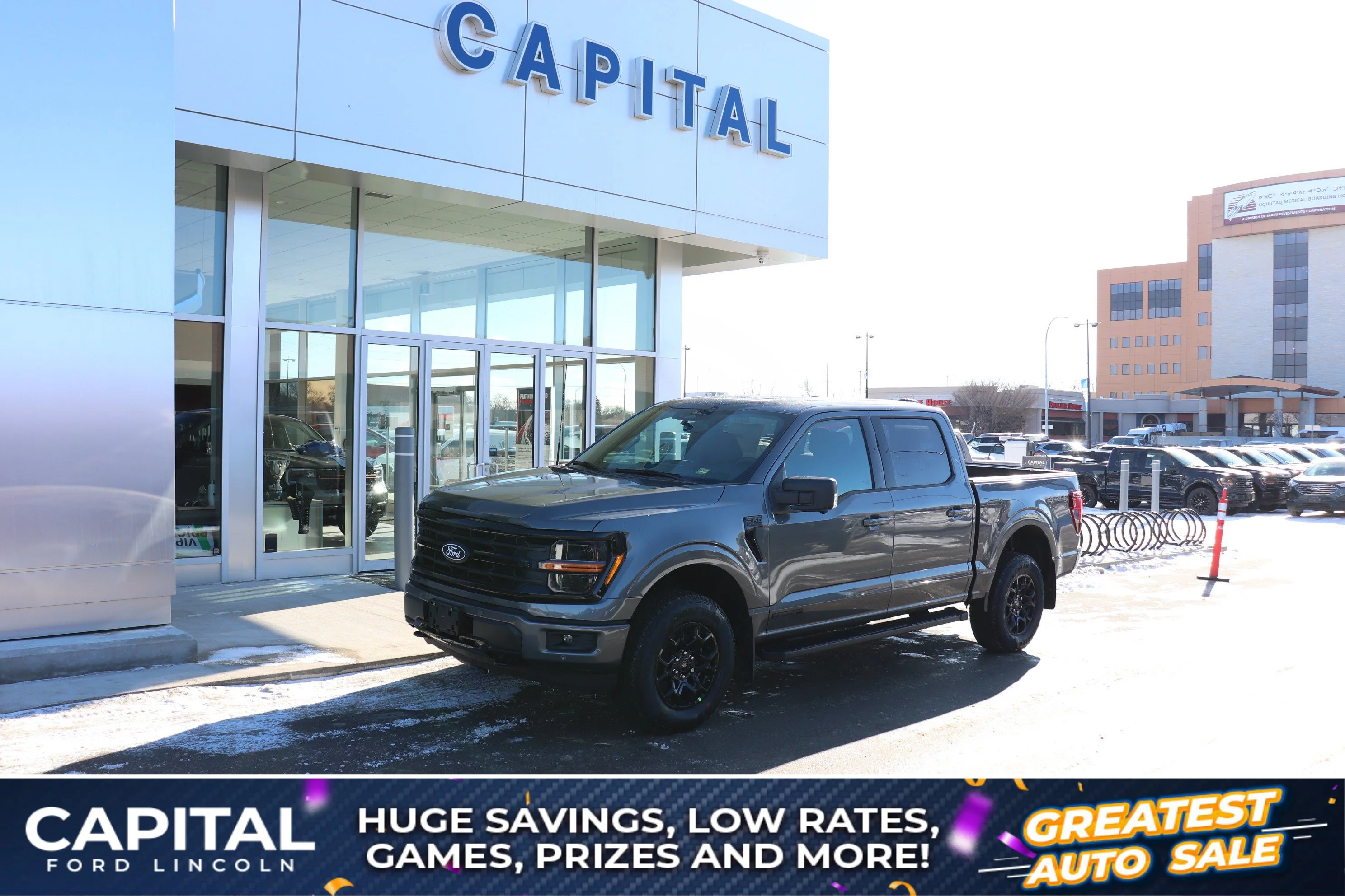 New 2026 CARBONIZED GREY METALLIC Ford XLT image 1
