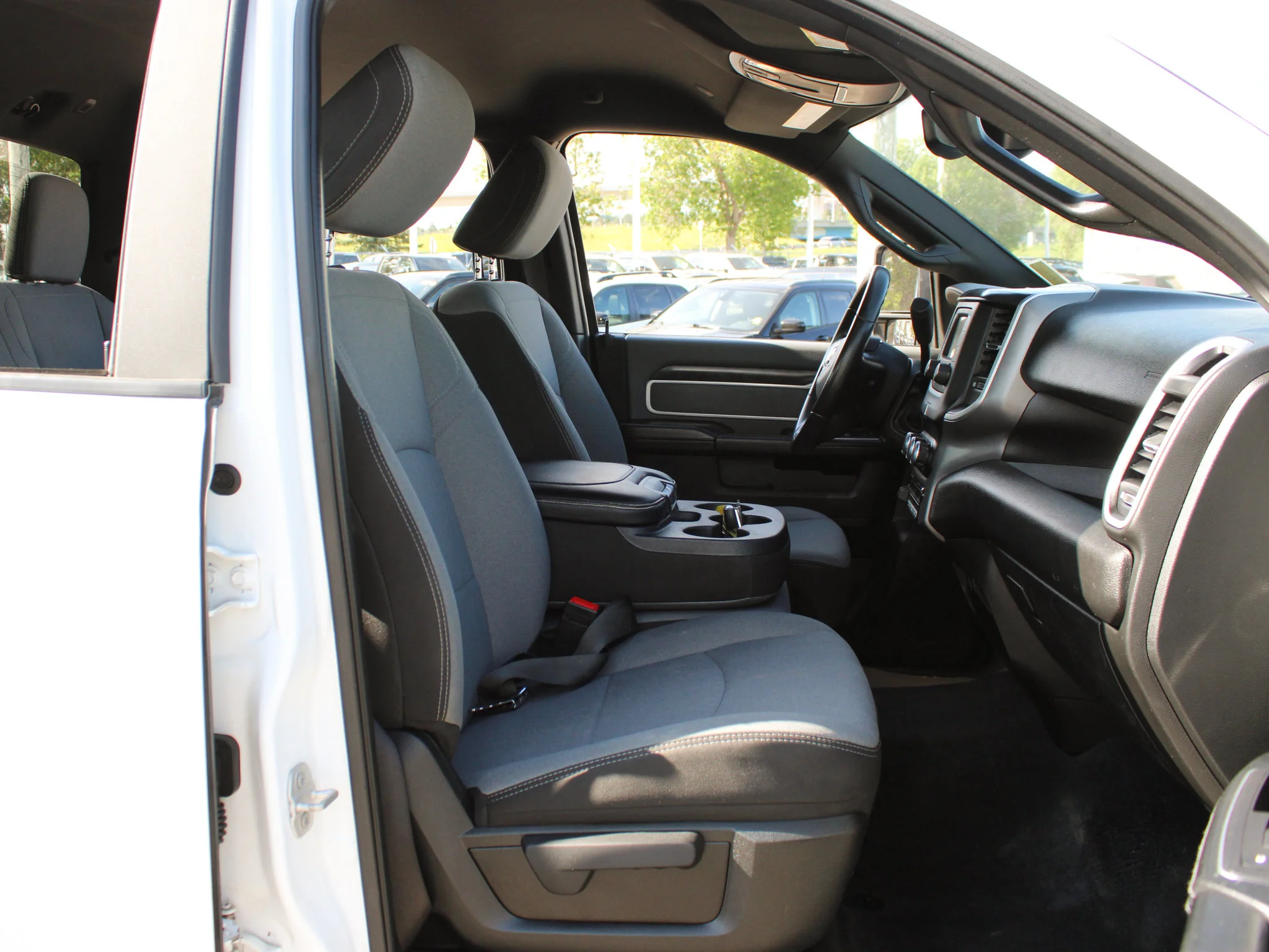 Certified Used 2023 White RAM Big Horn*No Accidents | Long Box | Backup Camera | Remote Start | Rear Air Suspension | Diesel image 20
